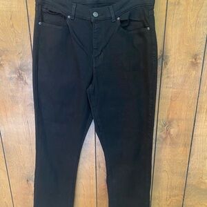 Levi's Black Straight Leg Jeans